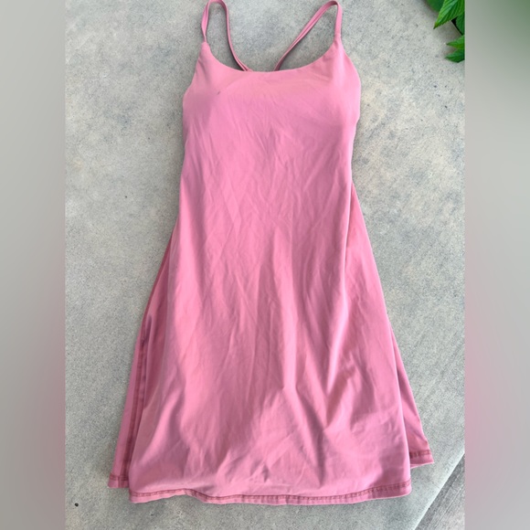 Halara Everyday Cloudful Backless 2-in-1 Flare Golf Dress-Wannabe size xs - Picture 4 of 8